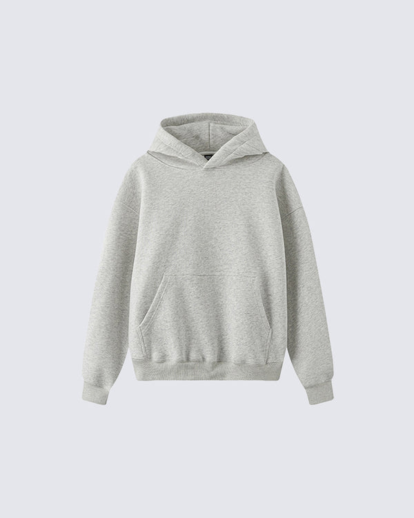 American Style Solid Color Hoodie