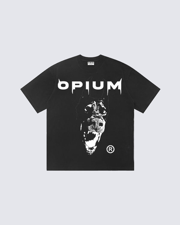 March 2024Opium Dobermann Short Sleeve T-shirt