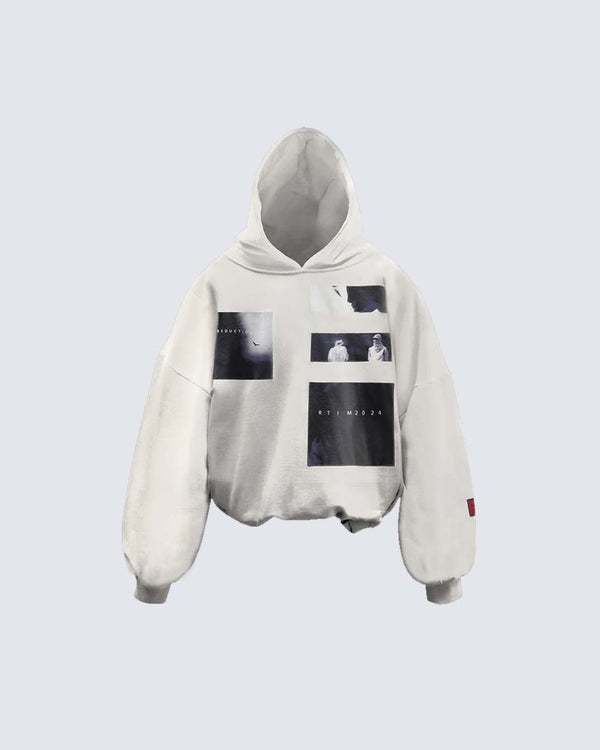Masked Patch Hoodie