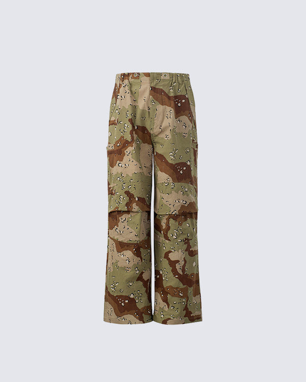 American Style Camouflage Pure Cotton Work Pants