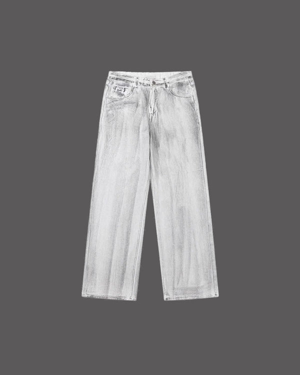 American Vintage Acid Washed Off-white Jeans