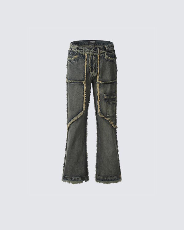 Vintage Frayed Jeans