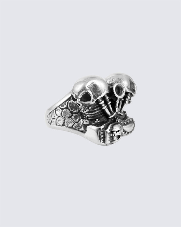Skull Titanium Steel Ring
