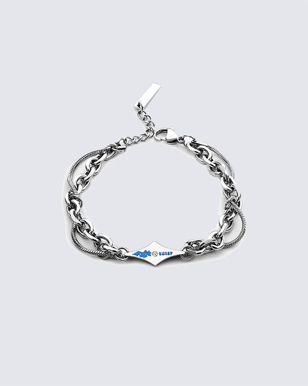 Titanium Steel Lava Wrap Bracelet