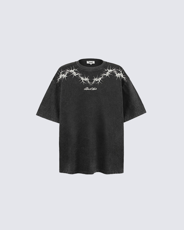 March 2024Thorns Washed Short-Sleeved T-Shirt