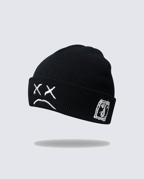 Street Embroidered Knitted Beanie