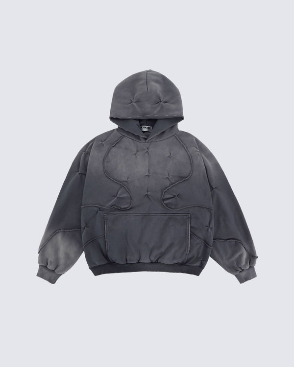 Splicing Deconstructed Creative Oversized Hoodie