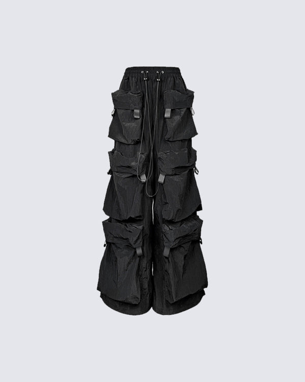 Pioneer Functional Dark Multi-Pocket Work Trousers