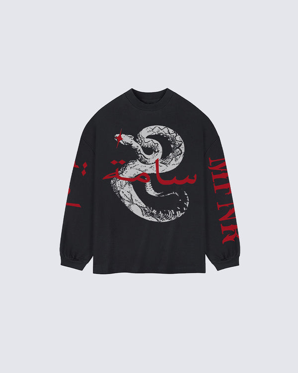 Streetwear Snake Print T-Shirt for Couples