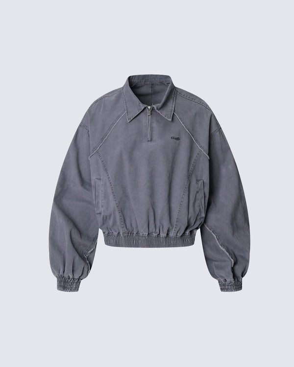 American Retro Washed Distressed Flight Jacket