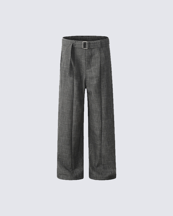 KIIKIO Wide-Leg High Waist Formal Trousers