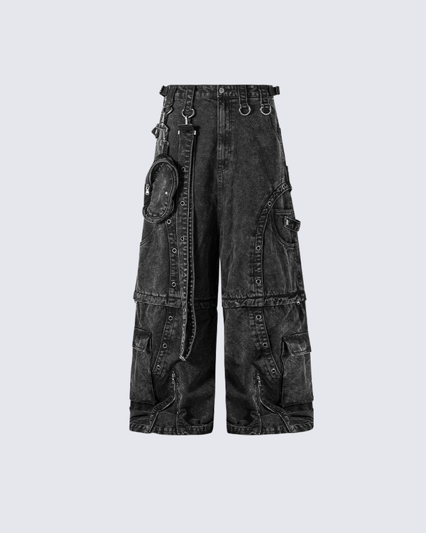 Detachable Multi-Pocket Heavy-Duty Cargo Pants