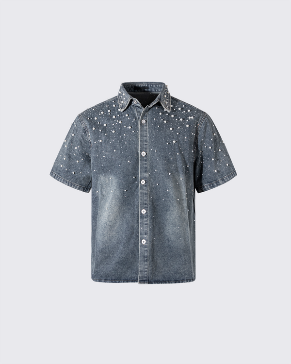 Pearl Star Denim Shirt