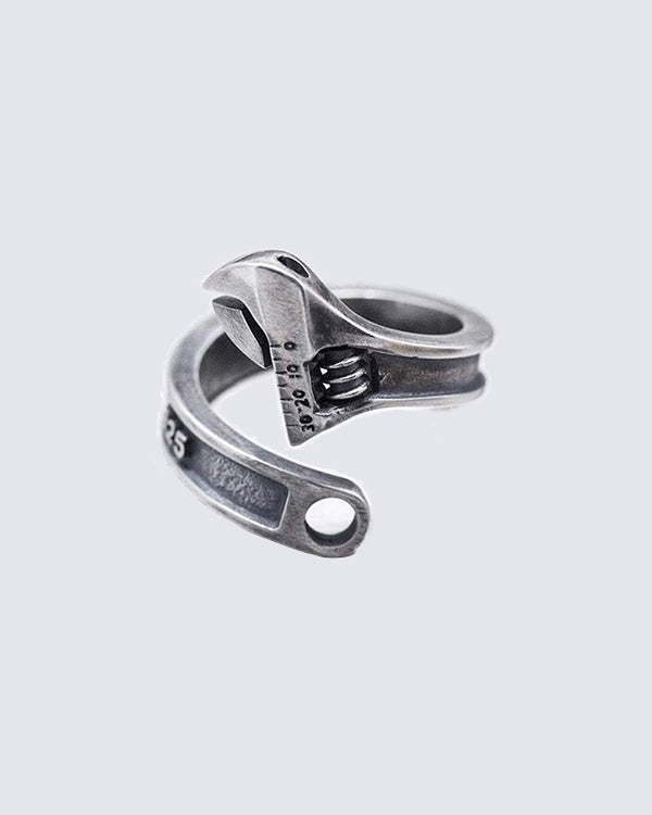 Vintage Distressed Wrench Ring