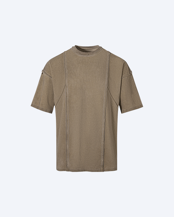 Vintage Washed Seamline Oversized T-Shirt