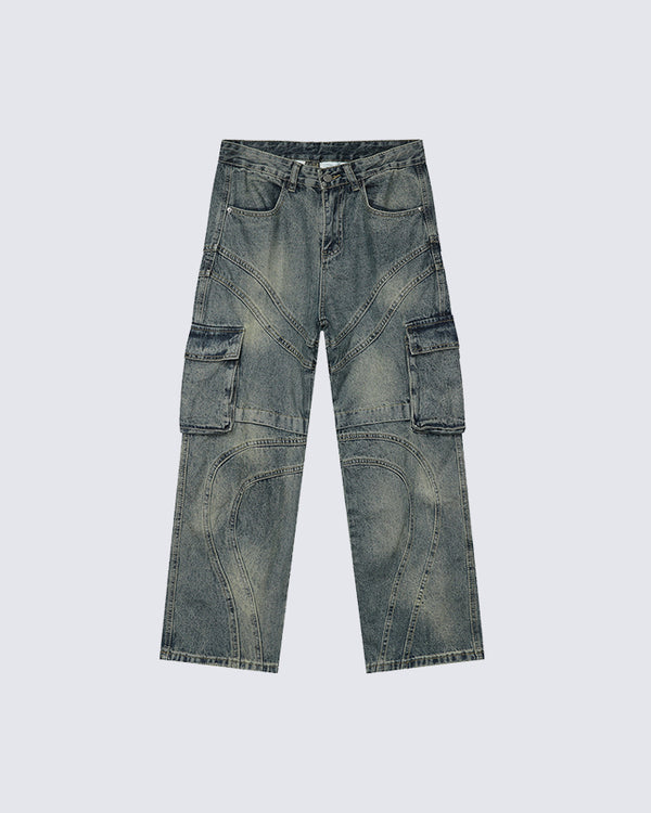 Casual Top Wash Jeans