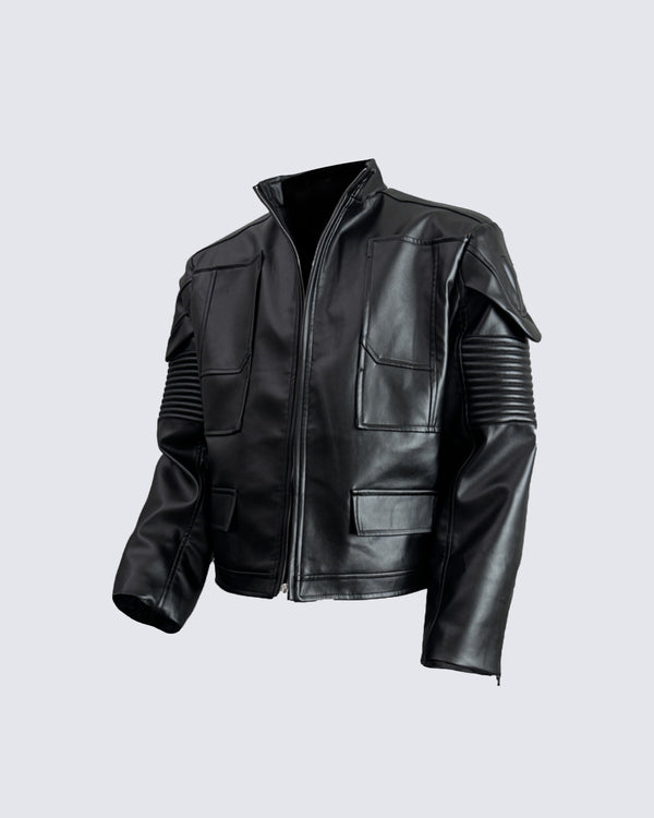 Leather Biker Jacket