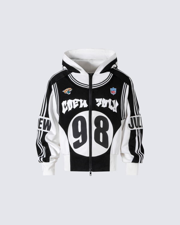 Retro Varsity Hoodie Jacket