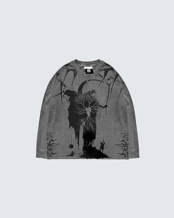 Gothic Tree of Life Long Sleeve T-shirt