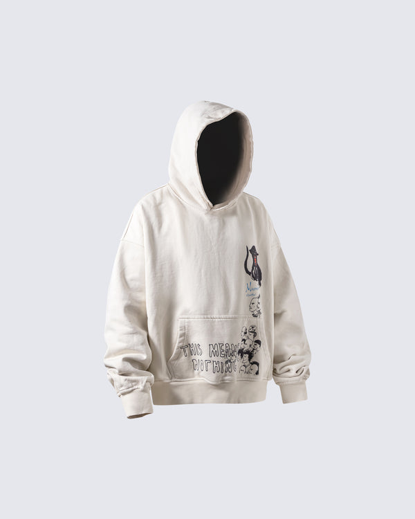 Autumn Winter Graphic Hooded Sweatshirt