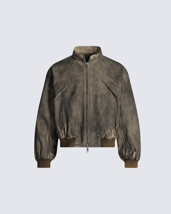 Post-Apocalyptic Dyed Cotton Jacket