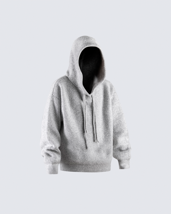 Cozy Knit Hoodie