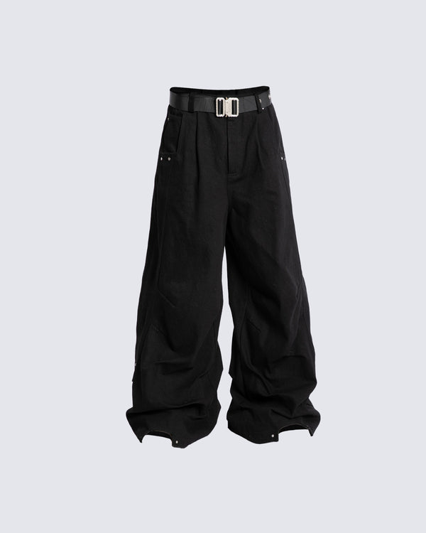 "Black Hole" Oversized Urban Pants