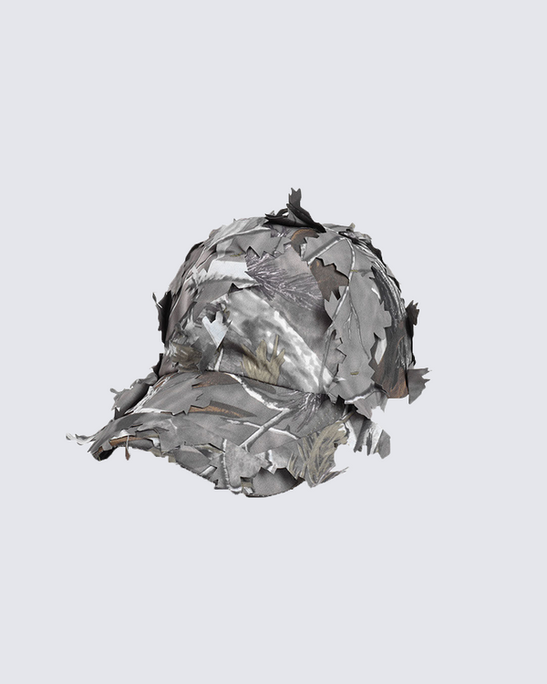 Camouflage Leaf Patterned Cap