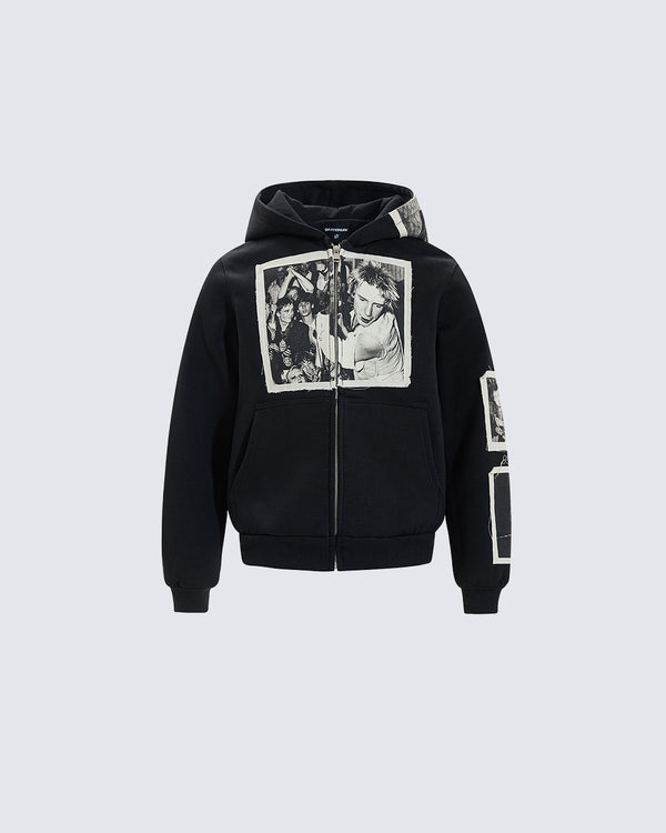 American Vintage Streetwear Hoodie Jacket – Thickened Pullover