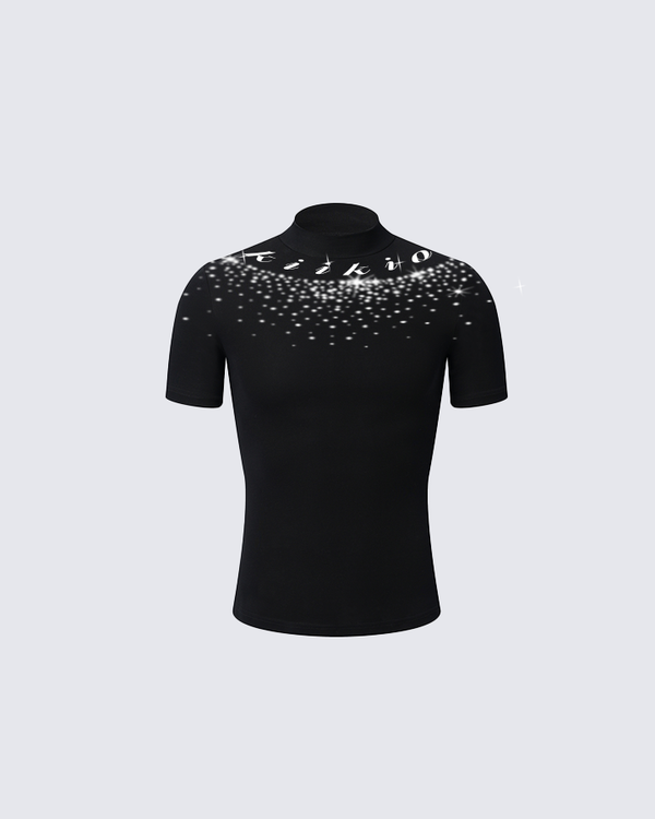 【KIIKIO Mirage】Starry Sea Printed T-shirt