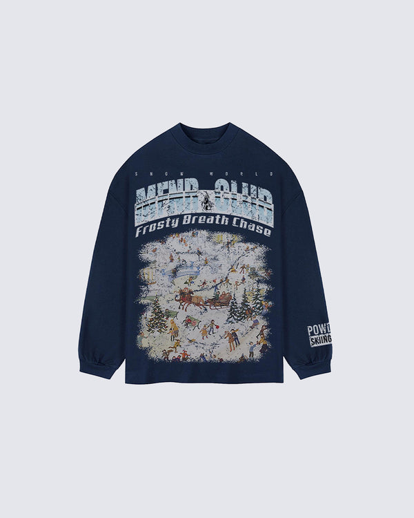 American High-Street Retro Heavyweight Long Sleeve