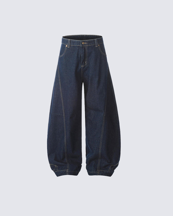 Reverse Design Scimitar Jeans