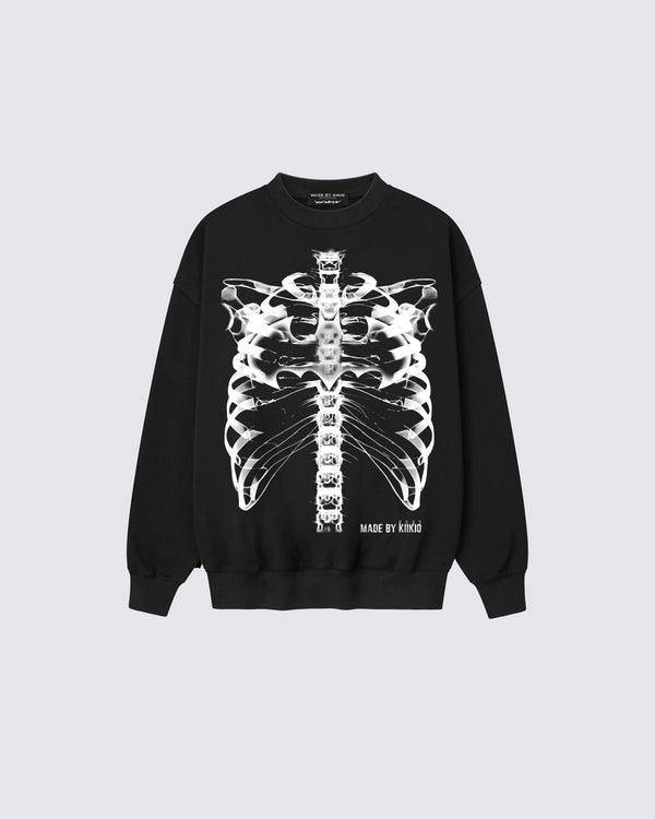 Skeleton Print Sweatshirt