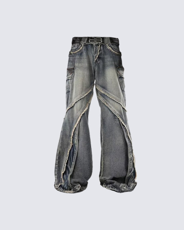 Vintage Raw Edge Jeans