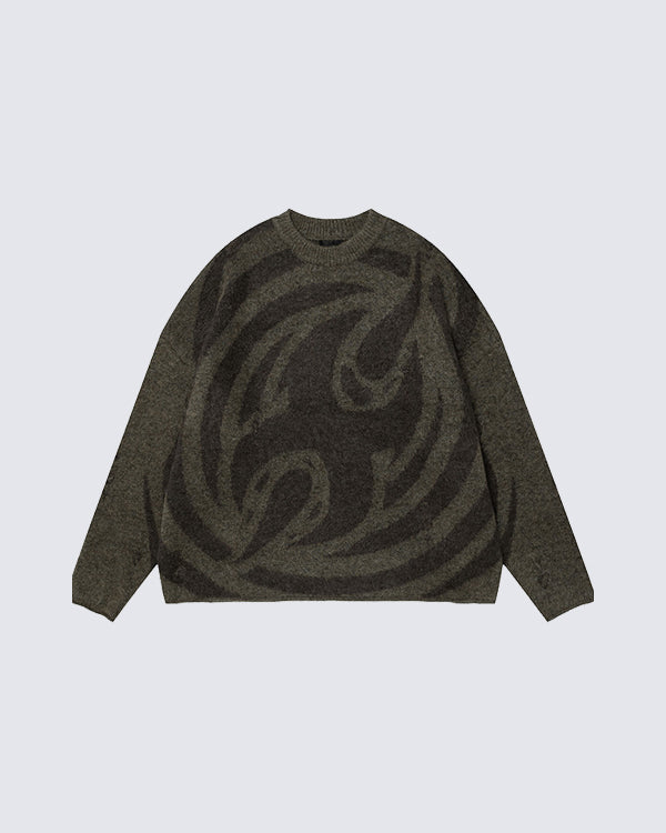 American Retro Soft Knit Sweater
