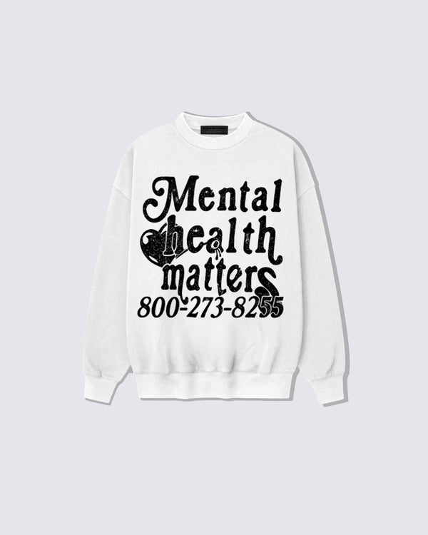 Mental Health Matters Graphic Sweatshirt