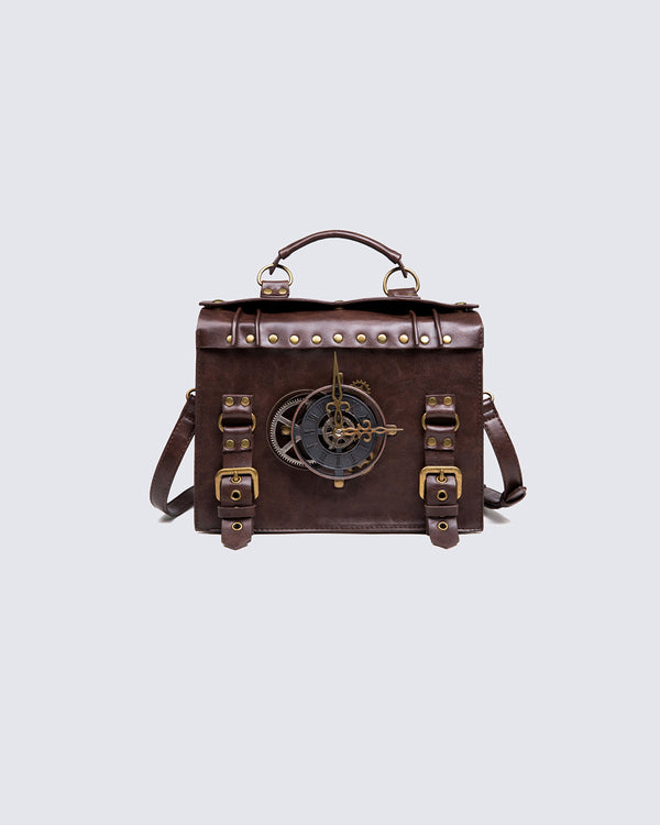 Punk Industrial Vintage Style Shoulder Crossbody Bag