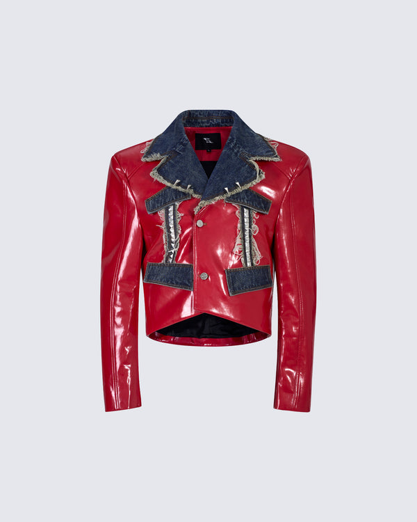 Unique Cropped Streetwear Outerwear
