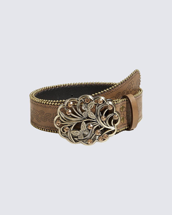 Punk Snap Button Casual Belt