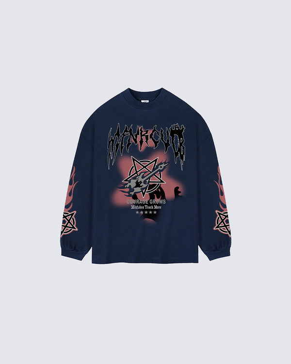 High-Street American Star Print T-Shirt