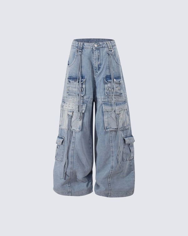 Vintage Style Cargo Pants