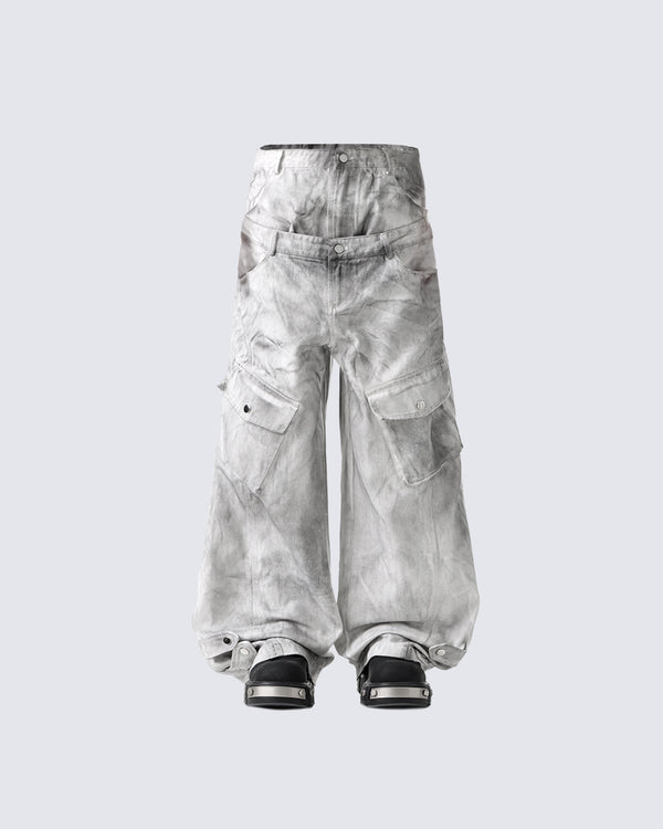 Ghosted Camo Cargo Pants