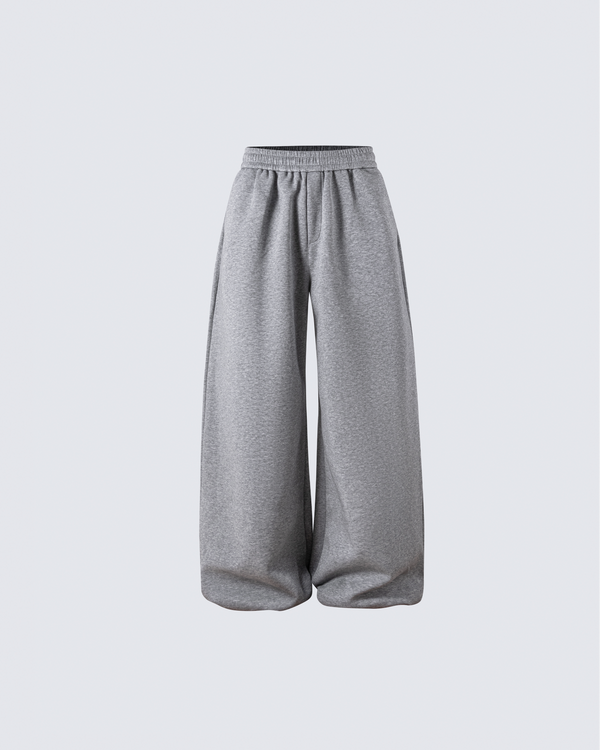 Basic Wide-Leg Sweatpants