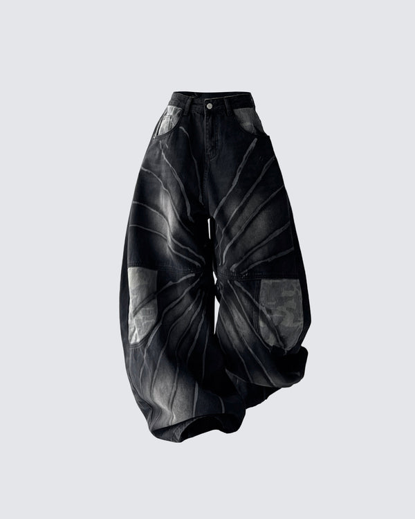 Vintage Camo Washed Blade Jeans