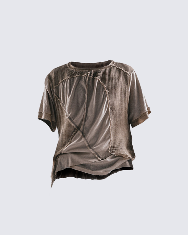 Wasteland Patchwork Short Sleeve Tee