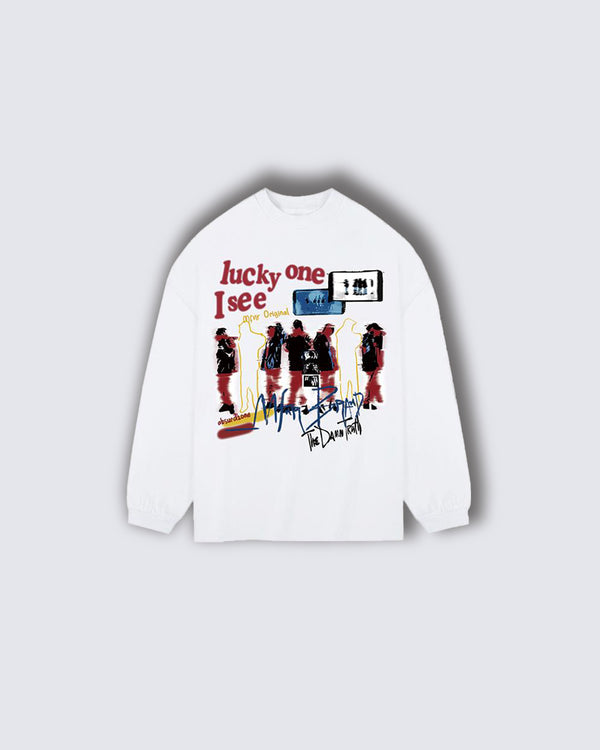 American Retro Street Niche Hip-Hop Long Sleeve T-Shirt