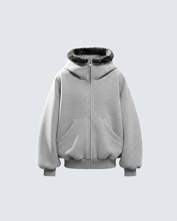 Baggy Structure Hoodie - Casual