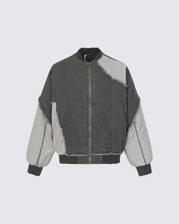 Street Style Patchwork Outerwear