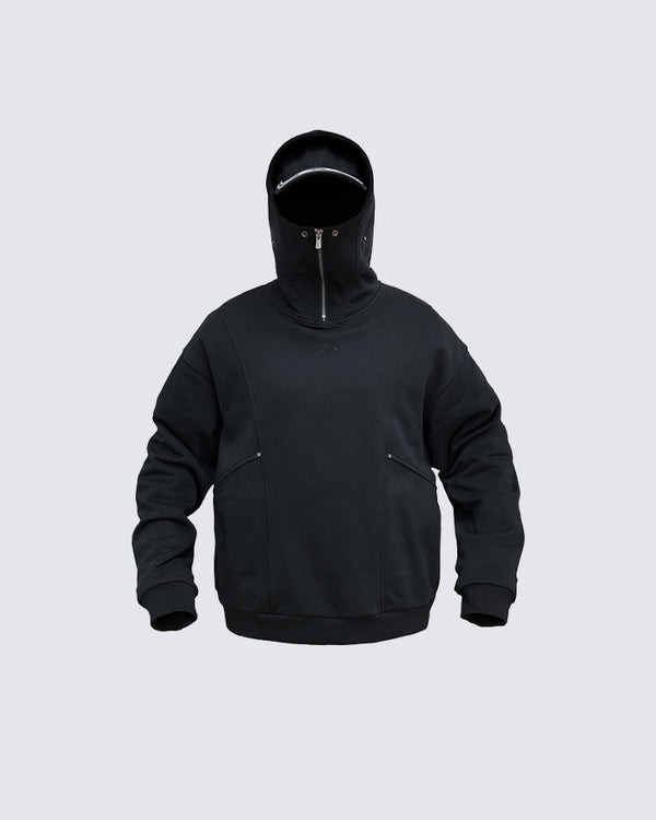 Ninja Mask Hooded Sweatshirt