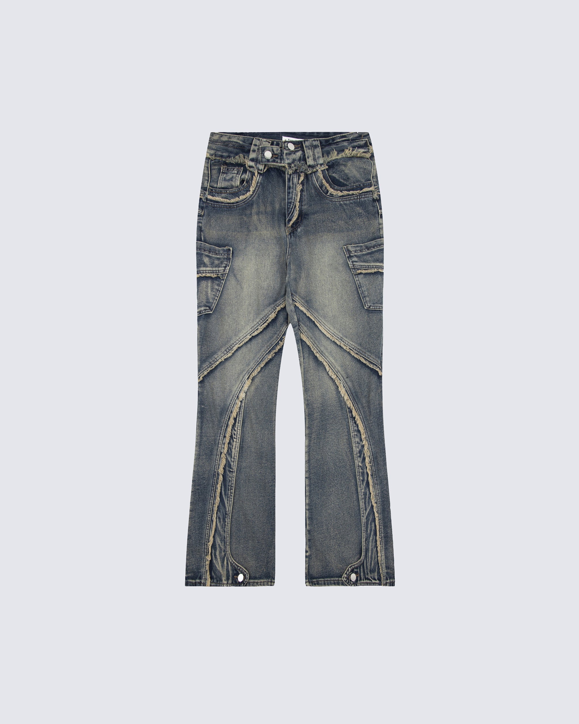 Vintage Raw Edge Jeans – KIIKIO